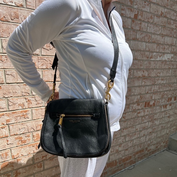 Marc Jacobs Large Leather Nomad Recruit Saddlebag Crossbody - Picture 16 of 16